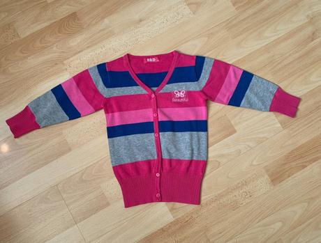 Barevný svetr s&d vel. 116/122, 116