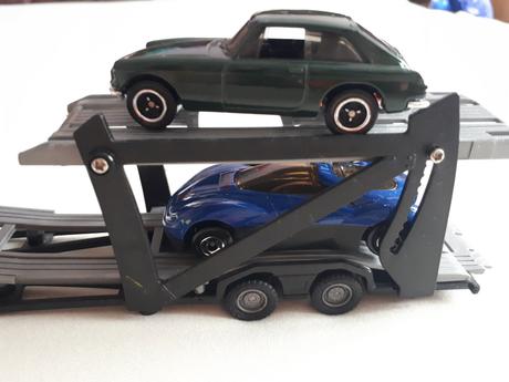 Twm 5dílný autopřepravník power team 35 cm modrý,