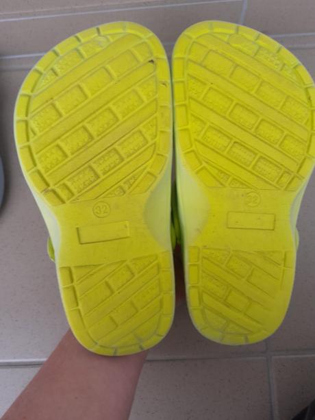 Dětské pantofle - crocsy, 2 páry, vel. 32, pepco,32