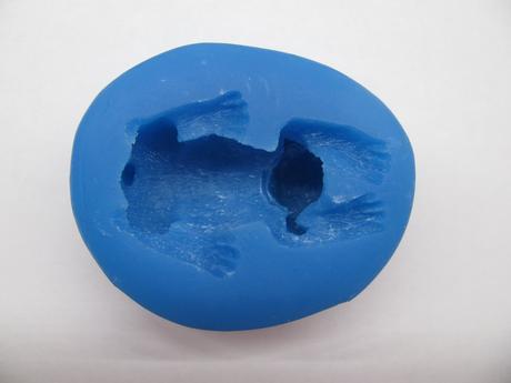 Silikonová forma - ležící pejsek, 