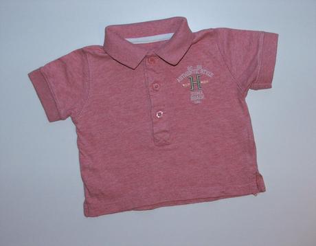H754 tričko s límečkem vel. 68, mothercare,68