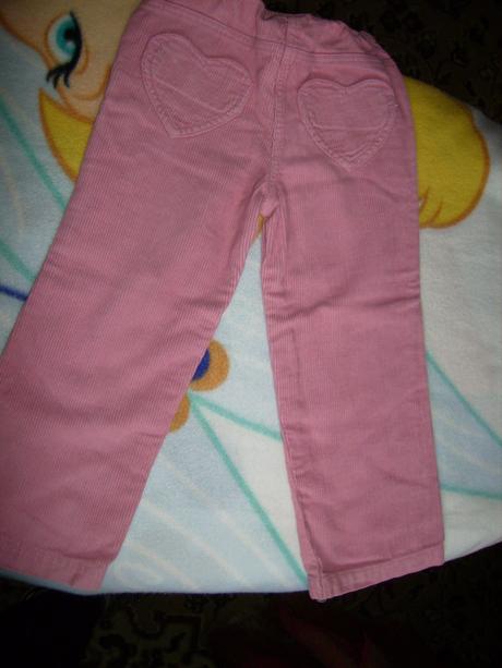 Manžestráčky holčičí vel.98, topolino,98