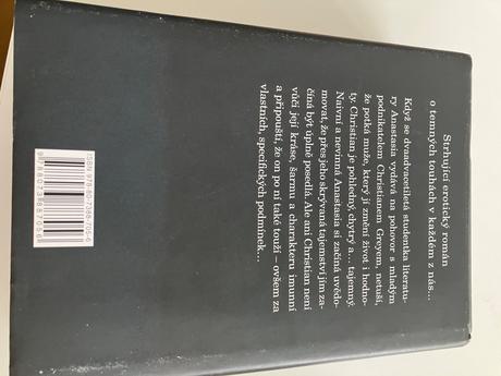 Kniha 50 odstínu sedi, 