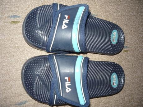 Nazováky, pantofle zn fila, vnitřní stélka 18,5cm, fila,28