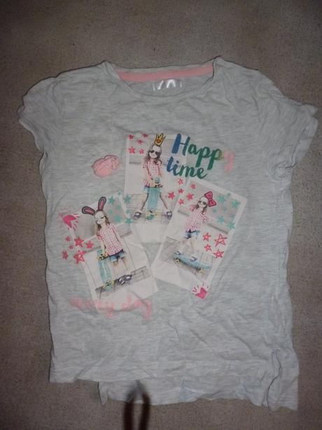 Dívčí tričko "happy time", vel. 122, pepco,122