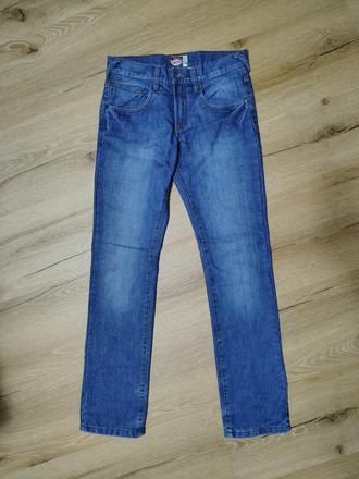 Chlapecké zateplené rifle c&a 164 modré, c&a,164