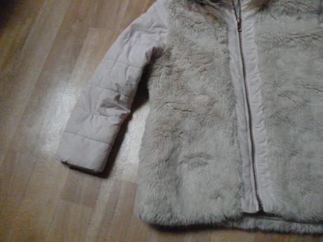 Kožíšková bunda vel. 6-7, 122