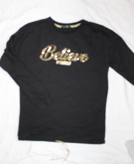 Po111. senza dlouhá mikina s flitry, 16+, f&f,164