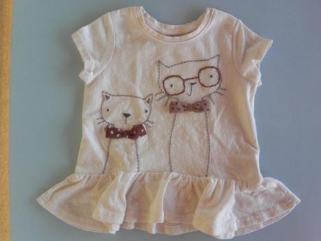 Tričko next s kočičkama, next,92