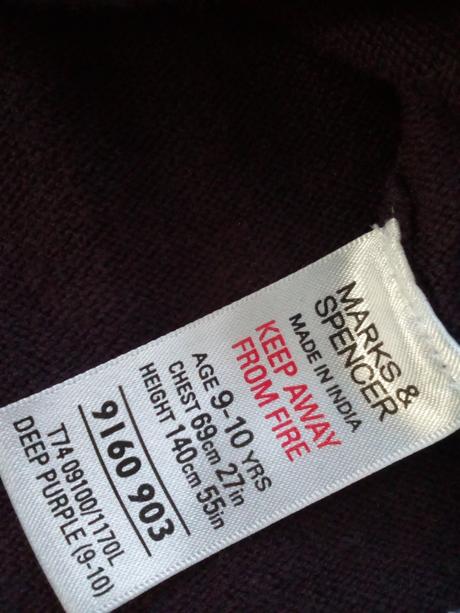 Svetr zn.marks&spencer,vel.134/140, marks & spencer,134