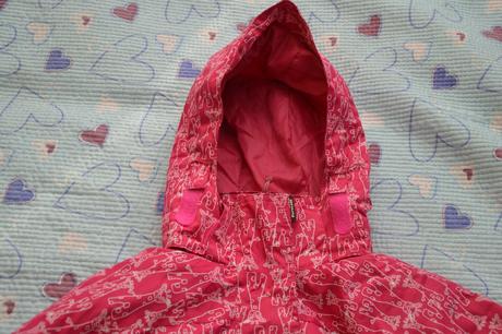 Lyžařská dívčí zimní bunda nepromokavá, envy,158