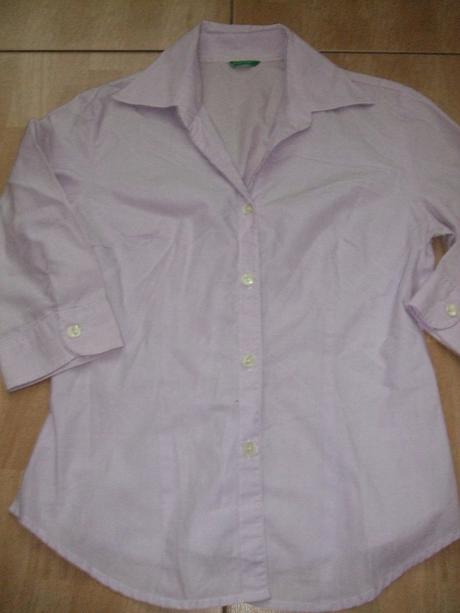 Ružová blúzka benetton, benetton,xs