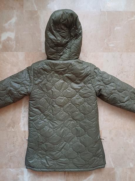 Teplý dívčí kabát, zara,134