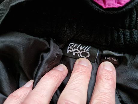 3x oteplovací kalhoty, 134