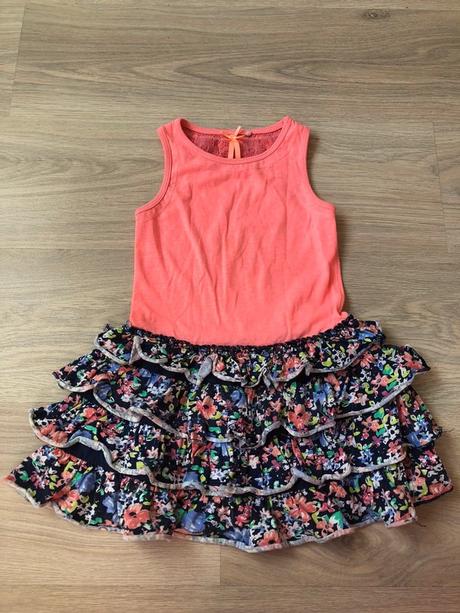 Krásné volánové šaty next, next,110