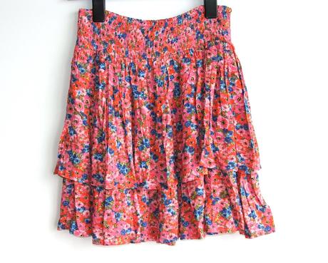 P750 květovaná sukně vel. 12-13 let, f&f,152