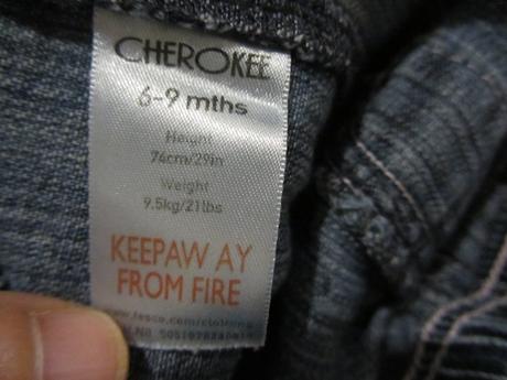 Riflové kalhoty pro holčičku., cherokee,74