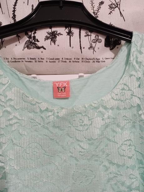 Mint krajkové šaty 170/xs, kik,170