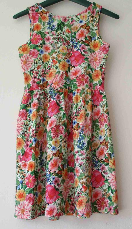 Dívčí letní květované šaty h&m 158 164 170, h&m,158