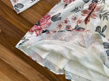 Nové květinové minišaty, vel m, shein, m