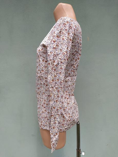 Květovaná halenka tunika gina - vel.34, gina,34