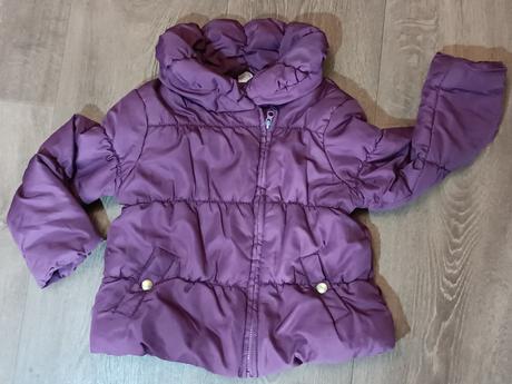 Dívčí zimní bunda f&f,vel.86/92, kalhoty babygap, 86–98
