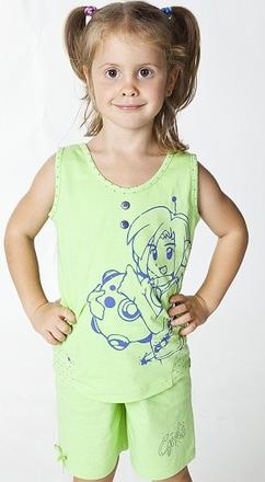 Dívčí bavlněné tílko,český výrobce, 104