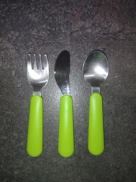 Dětský příbor tescoma bambini set 3 ks zelené,