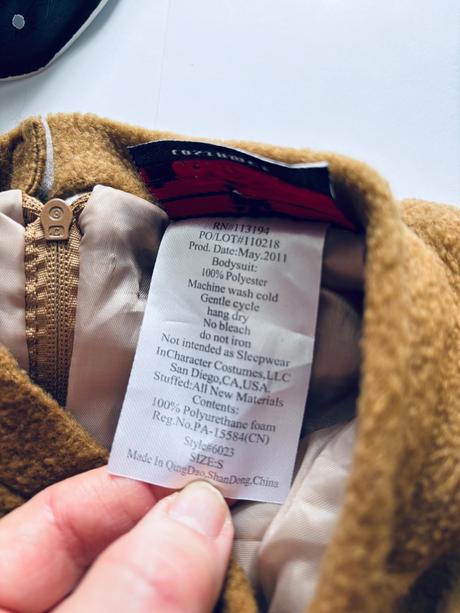 An3/ kostým klokan- v.cca 9/12 mes, 