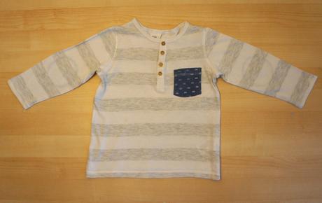 Tričko dl.rukavy zn.h&m vel.80 (9-12m), h&m,80