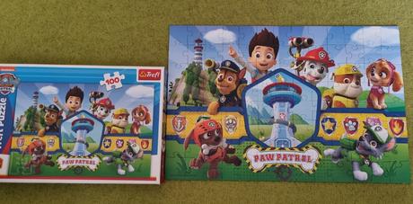 Puzzle tlapková patrola - 100 dílků,
