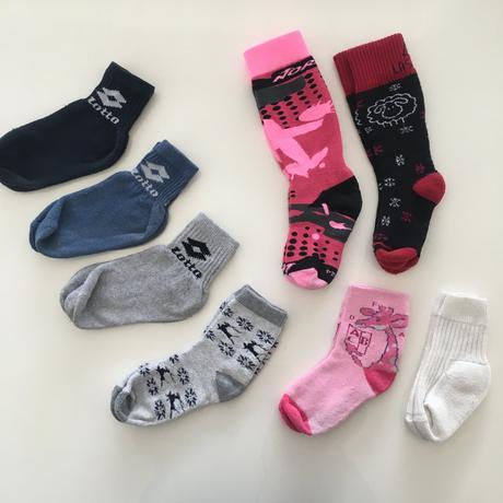 Dětské zimní ponožky a podkolenky (3 - 6 let), 