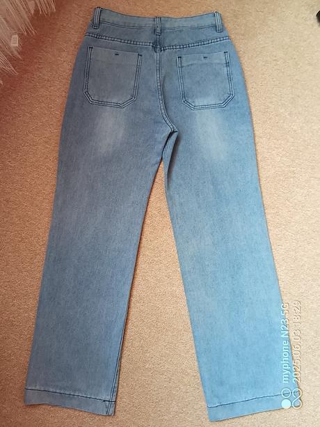 Rifle rozšířené+vysoký pas zn."jeans" vel."m", m