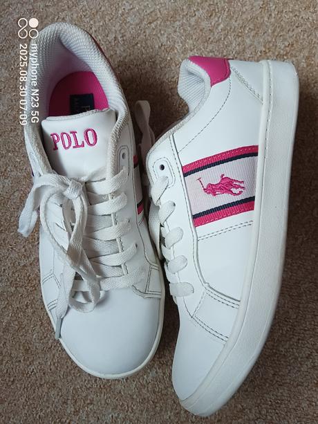 Tenisky zn."polo ralph lauren" vel."34,5" mám dvoj, ralph lauren,34
