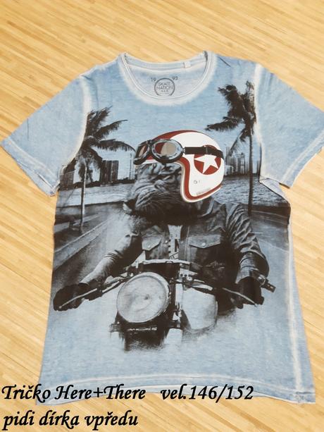 Tričko here+there vel.146-152, h&m,146
