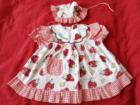 Šaty s kloboučkem pro batole, 80