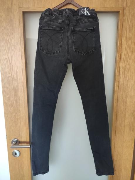 Džíny, vel. 158, calvin klein,158