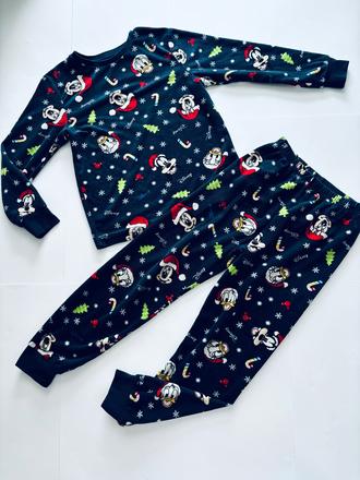 Ob/ pyžamo fleecove - v.7/8 let vánoční disney, 128