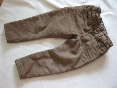 Zateplené kalhoty, c&a,98