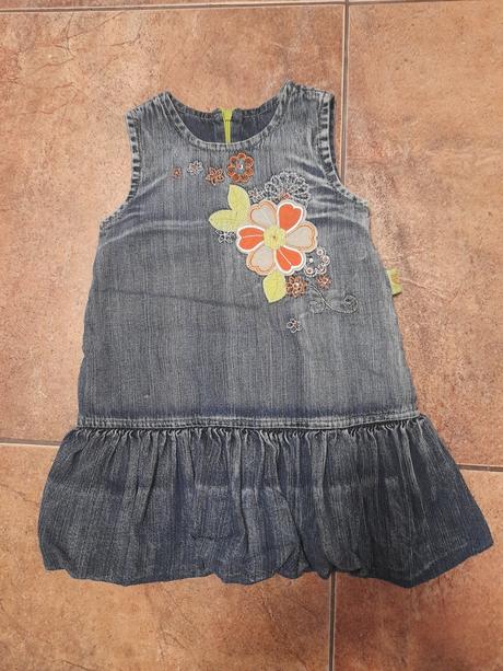 Riflové šaty liloax, vel. 98, 98