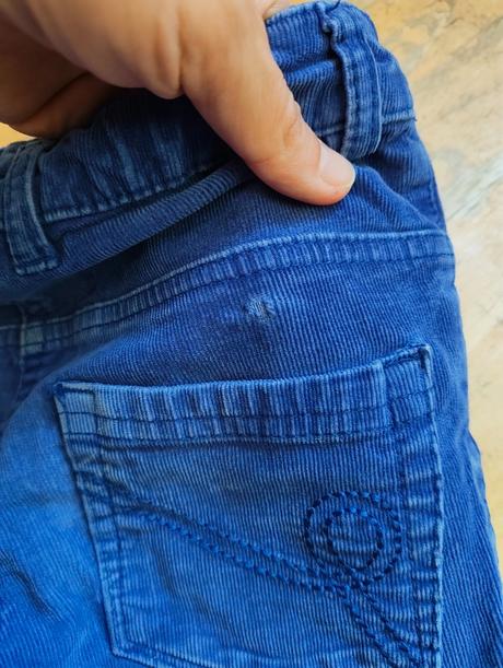 Manšestrové kalhoty vel 146, pepperts,146