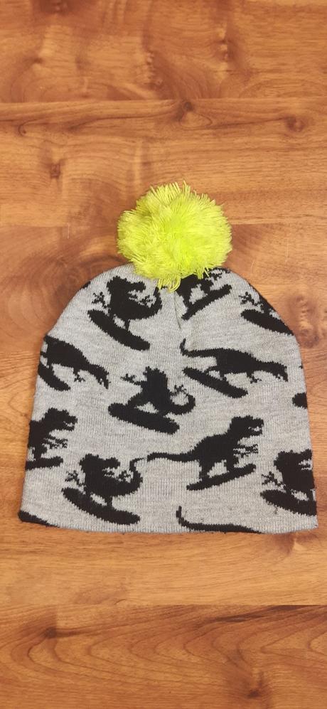 Dětská zimní čepice topolino 52/54 dinosauři, topolino,52