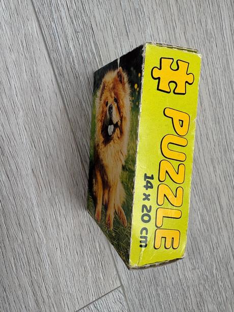 Dětské puzzle, 6 ks, v taštičce,