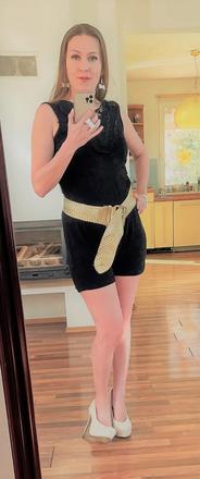 Kraťáskový overal s krajkou, vel s, janina, s