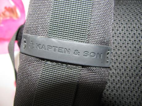 Modro černý batoh zn. kapten & son/unisex,