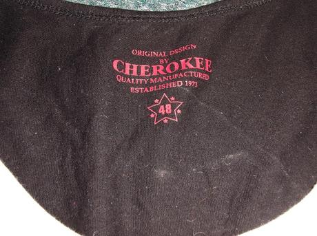 Dámské tričko značky cherokee, cherokee,48