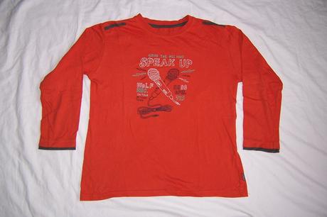 Oranžové tričko s mikrofony, wolf,146