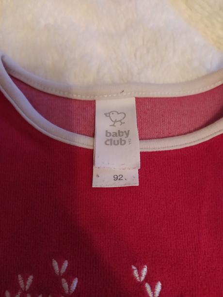 Zimní teplé pyžamo vel. 92, baby club,92