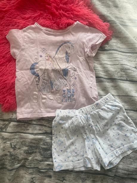 Dívčí letní pyžamo ledové království 98/104, disney,98