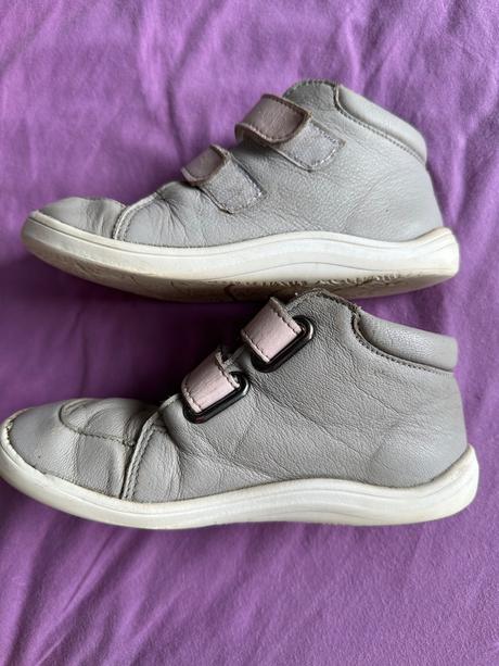 Baby bare febo fall grey pink s membránou, baby bare shoes,30